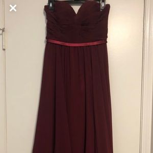 Burgundy Formal Gown